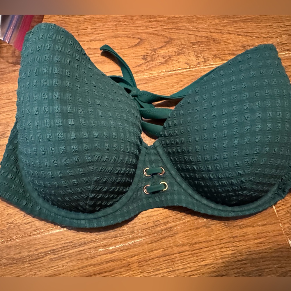 Shade & Shore underwire push up bikini top 38D